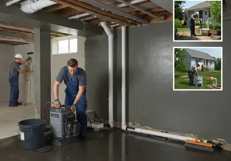 Basement Waterproofing and Flood Prevention process in Kiln, MS